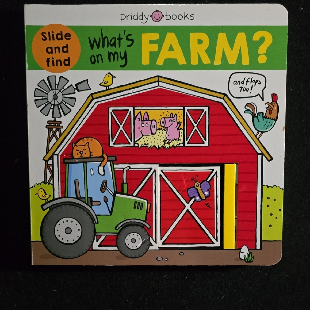 Priddy Books What's On My Farm? Slide & Find